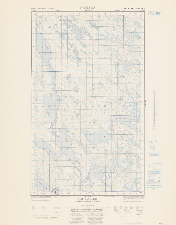 Cartes topographiques (SNRC 13 : Côte-Nord) (BAnQ)