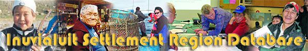 Inuvialuit Settlement Region Database (SISTA)