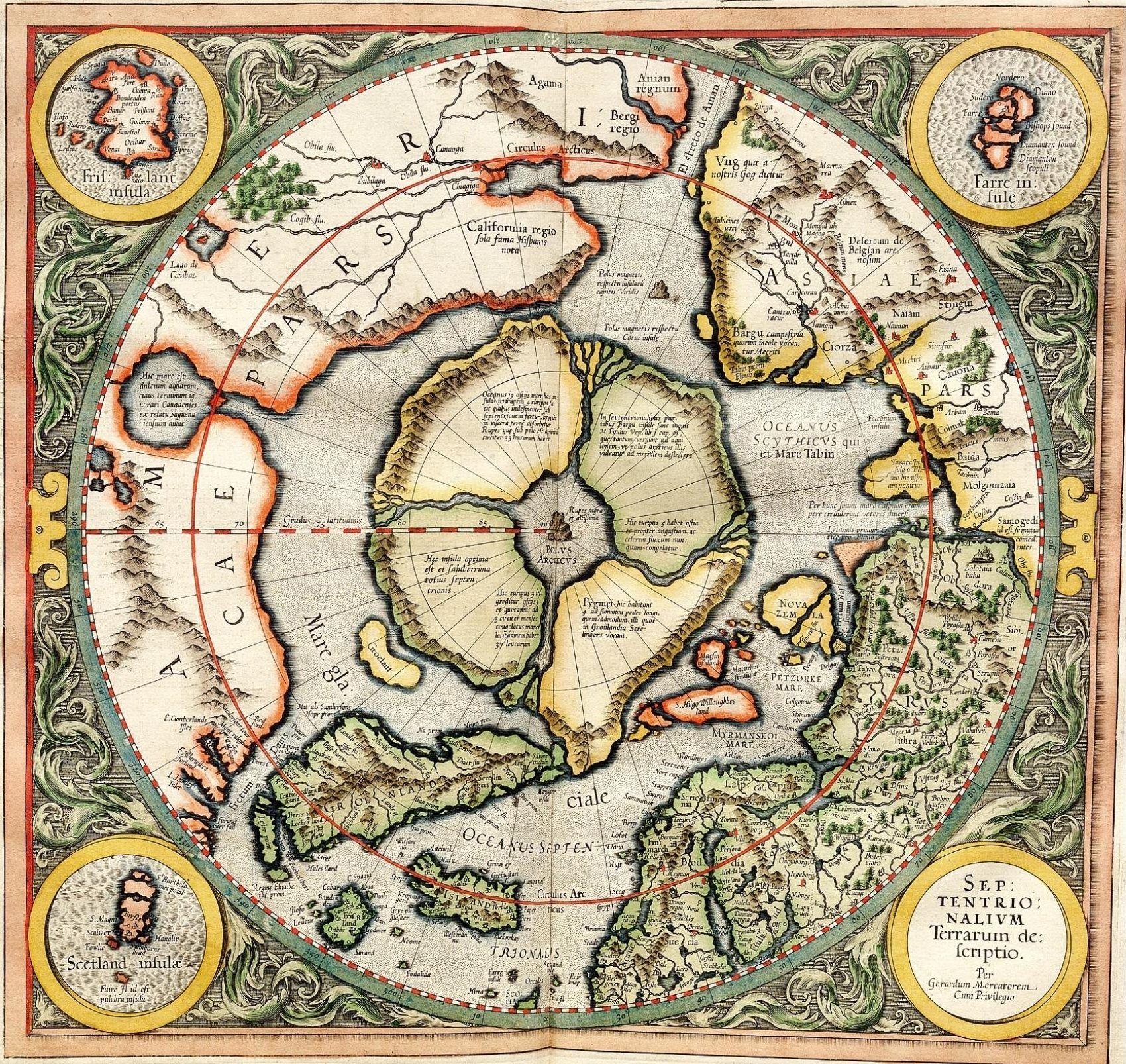 L’Apparition du Nord selon Gérard Mercator (Université Laval)