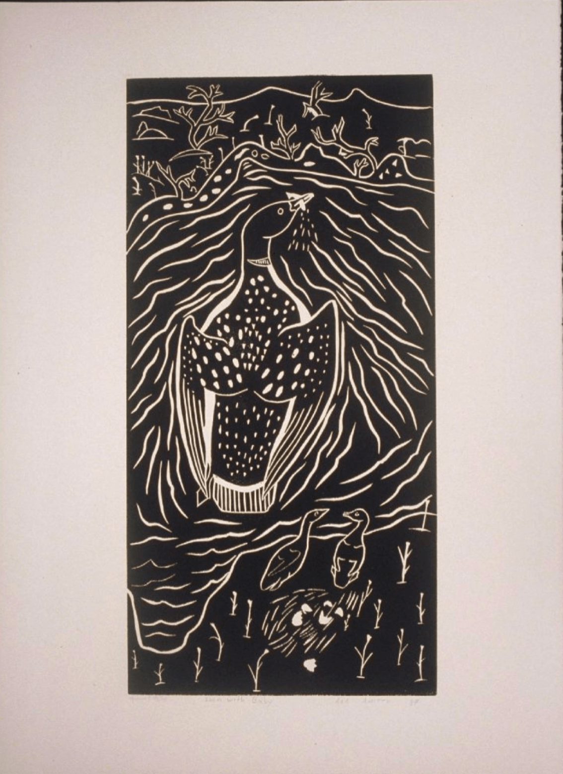 Corpus of Inuit prints: linocut (BAnQ)