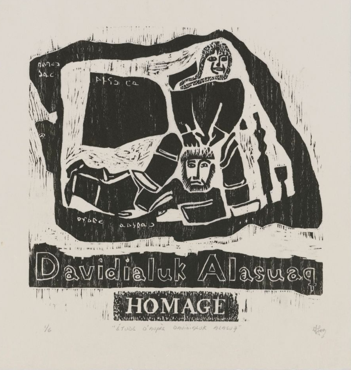 Corpus of Inuit Prints : Woodblock print (BAnQ)
